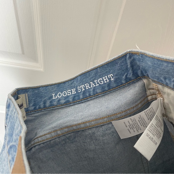 Madewell The 1991 Loose Straight Crop Jean Bose Wash in Size 33 NN503 - Picture 6 of 7